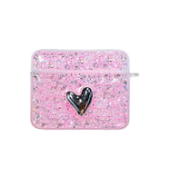 Microsonic AirPods 3. Nesil Kılıf Glitter Shiny Pembe (Pembe)