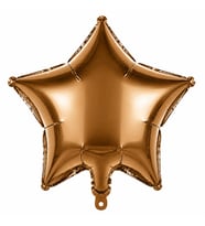 Yıldız Folyo Balon Karamel (18 inc)