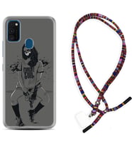 Samsung M21 M22 M23 M30 M31S M32 Kılıf Boyun Asklı Rasta Silikon Purest Evil 1627