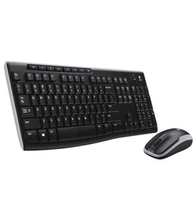 LOGITECH MK270 TÜRKÇE KABLOSUZ MULTİMEDYA SİYAH Q KLAVYE+MOUSE