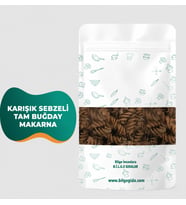 Karışık Sebzeli Tam Buğday Makarna 200gr