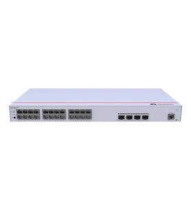 S310-24P4S (24*10/100/1000BASE-T ports, 4*GE SFP ports, PoE+, AC power)