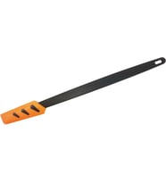 Tupperware Kavrama Hazır Küçük Üst Kazıyıcı Siyah-Turuncu Hamur Spatulası Dar