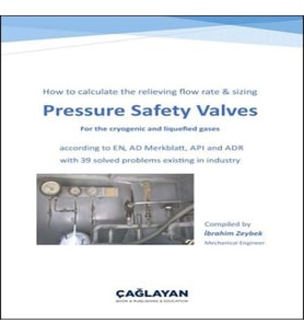 How to calculate the relieving flow rate & sizing pressure safety valves for the cryogenic and liquefied gases according to en, ad merkblatt, api and adr with 39 solved problems existing in industry
