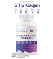 RC Collagen Life Pro C Vitamin Çinko Selenyum 500 mg 90 Tablet