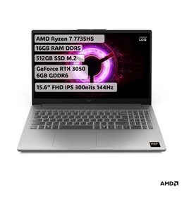 Lenovo LOQ Essential Ryzen 7 7735HS 16GB 512GB RTX3050 Freedos 15.6" FHD 83S00033TR Oyuncu Notebook