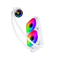 POWERBOOST 240mm DEEP PB-LCS-PI240-W ARGB Sıvı Soğutmalı AM5-1851p İşlemci Fanı Beyaz