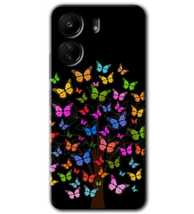 Xiaomi Redmi 13C Kılıf HD Desen Baskılı Kılıf - Cacti Prairies