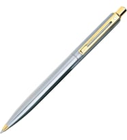 Sheaffer 3252 Sentinel Mekanik Kurşun Kalem, 0.7 Mm Uç Krom Altın (Çok Renkli)