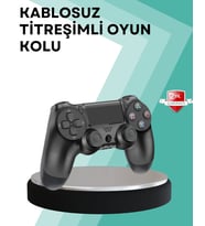 Northcity Kablosuz PS4 Oyun Kolu – Çift Titreşimli Motor ve Uzun Pil Ömrü ile Yüksek Performans
