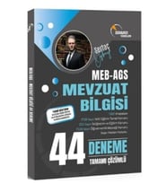 Doktrin Yayınları MEB AGS Mevzuat Bilgisi 44 Deneme