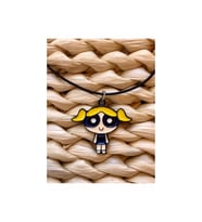 Powerpuff Girls Bubbles Kolye Hediyelik Aksesuar Şık Eşya