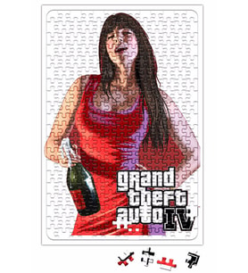 Grand Theft Auto IV Woman Puzzle 240 Parça Yapboz