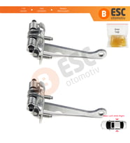 Peugeot 106 1991-2004 Citroen Saxo 1996-2004  9181H4 İçin 2 EA Arka Sağ ve Sol Kapı Gergi Yayı