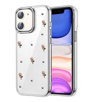 Newface Apple iPhone 12 Fiyonk Desenli Kapak - Desen 6