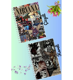 Nirvana defter seti 2 adet A4 boyutu 21*30 çizgili + kareli 60 syf