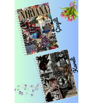 Nirvana defter seti 2 adet A4 boyutu 21*30 çizgili + kareli 60 syf