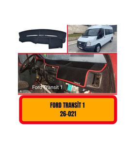 Ford Transit 1 Ön Gögüs / Panel / Torpido Korumasi / Kilifi / Halisi / Koruyucu / Örtüsü
