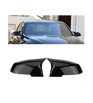 bmw f30 uyumlu parlak siyah batman-yarasa ayna kapağı