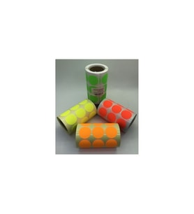 30MM NEON ETİKET SARI 1.000´Lİ