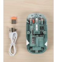 Northcity Şeffaf Tasarımlı Pilli Bluetooth Kablosuz Mouse - Kesintisiz Bağlantı ve Ergonomik Konfor