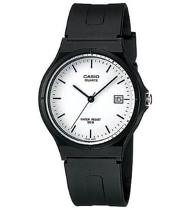 CASIO MW-59-7EVDF TAKVİMLİ SİLİKON KORDON ERKEK KOL SAATİ (Siyah)
