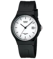 CASIO MW-59-7EVDF TAKVİMLİ SİLİKON KORDON ERKEK KOL SAATİ (Siyah)