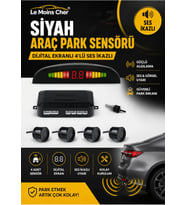 Fiat 500X Cross Siyah Araç Park Sensörü Dijital Ekranlı 4'lü Ses İkazlı
