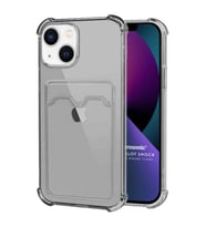 Microsonic Apple iPhone 13 Mini Card Slot Shock Kılıf Siyah