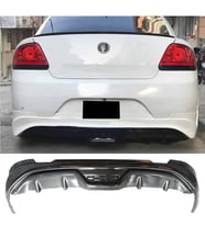 Fiat Linea Custom Arka Ek Difüzör SiyahPlastik 2007 2008 2009 2010 2011 2012 Arka-difizör-bodykit-ek