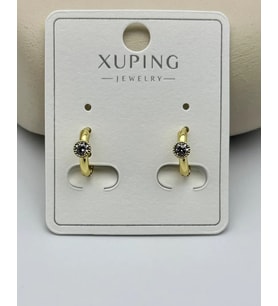 Xuping Gold Mini Halka Küpe 25-xpkp221