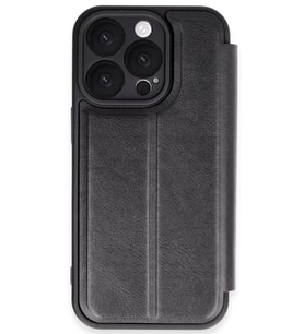 iPhone 16 Pro Max Kılıf Flip Cover - Siyah
