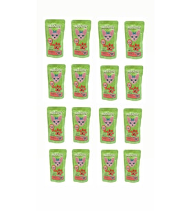 16 Paket Mhauw Kediler İçin Tavuklu Çorba 80 Gr 