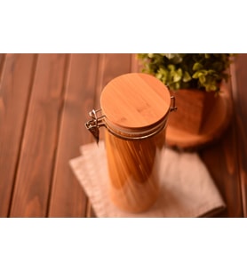 BAMBUM Mada - Kilitli Cam Saklama Kabi 26 cm 1700 ML