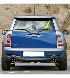 Mini Cooper Clubman R55 2008-2012 Arka SAĞ Bagaj Camı Silecek Takımı (Siyah)