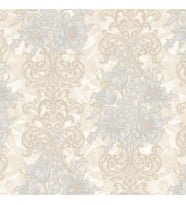 Adawall Seven Çiçek Detayı Damask Desenli Duvar  Kağıdı 7805-1