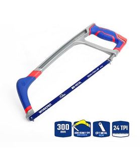 WORKPRO WP215027 300mm BI-METAL 24 TPI Ağır Hizmet Tipi Demir Testeresi