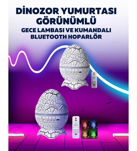 Dinazor Yumurta Gece Lambası