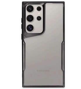 Galaxy S25 Ultra Kılıf Boyi Silikon Kapak - Siyah