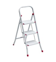 Pratik Metal 3 Basamaklı Merdiven (SAR1633) (Gümüş)