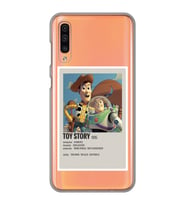 Samsung Galaxy A30S/A50/A50S Uyumlu Toy Story Minimalist Poster Desenli Şeffaf Telefon Kılıfı