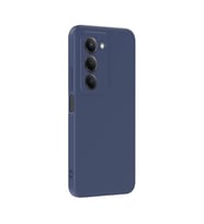 Coverzone Xiaomi Redmi 15 5G ?le Uyumlu K?l?f Z-Mara Lansman Vieri Tam Koruma Arka Kapak Kamera Koruma �?k?nt?l? P�r�zs�z Y�zey Lacivert