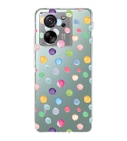 PrintiFy Xiaomi Mi 13T Pro ile Uyumlu Water Color 6  Kamera Korumalı Şeffaf  Kılıf