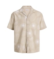 JACK JONES Erkek Desenli Yazlık Kısa Kollu Gömlek 12290408