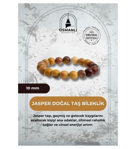 Jasper 10mm Doğal Taş Bileklik