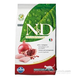 N&D Tavuklu Narlı Tahılsız Kedi Maması 1.5 Kg