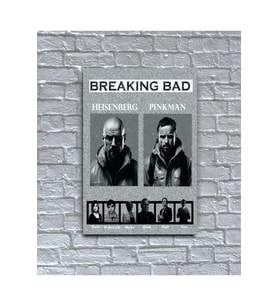 Breaking Bad Dekor Konsept Tablo MDF Baskı
