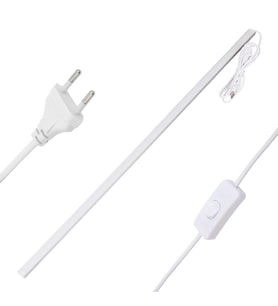 PowerMaster PM-28748 DC5V-14W 68 Led 70cm 6500K Alüminyum Kasa Seyyar USB Çubuk Led
