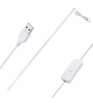 PowerMaster PM-28748 DC5V-14W 68 Led 70cm 6500K Alüminyum Kasa Seyyar USB Çubuk Led