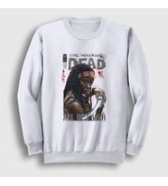 Presmono Unisex Beyaz Fight Michonne The Walking Dead Sweatshirt 399747tt
